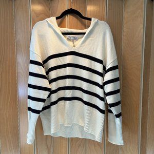 New With Tags Zara Stripped Sweater